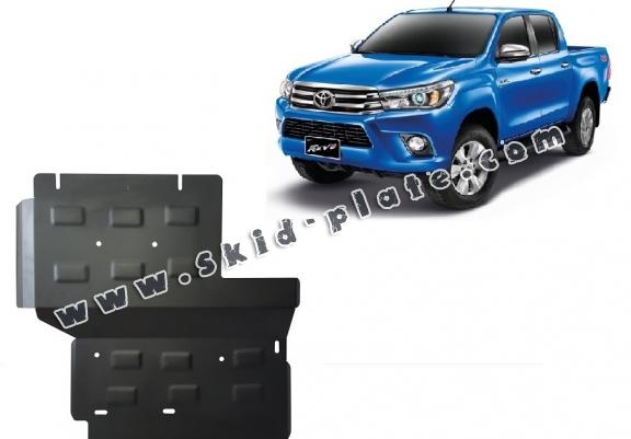 Steel differential skid plate for Toyota Hilux Revo