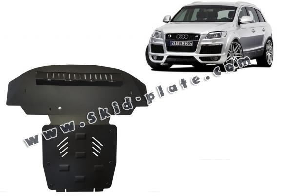 Steel skid plate for Audi Q7