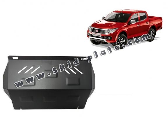 Steel radiator skid plate for Fiat Fullback