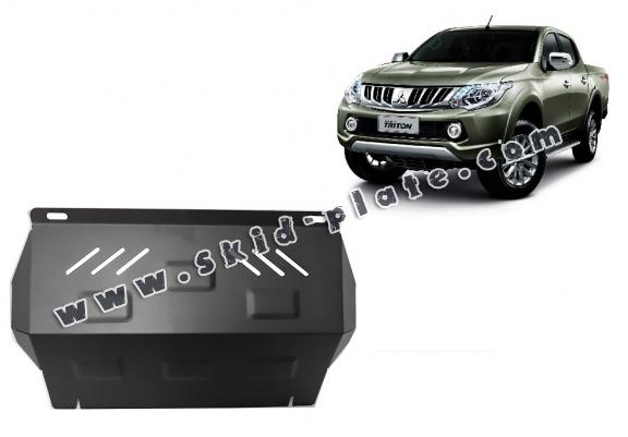 Steel radiator skid plate for Mitsubishi L200