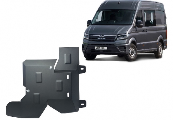 Steel AdBlue tank plate for Man TGE / 18 L