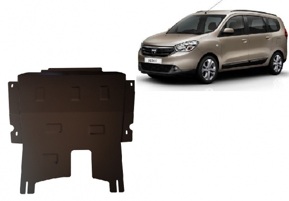 Steel skid plate for Dacia Lodgy