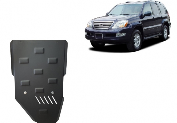 Steel gearbox skid plate for Lexus GX