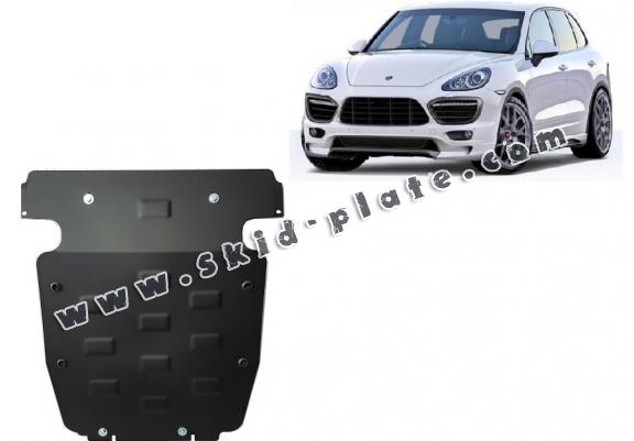 Steel skid plate for Porsche Cayenne