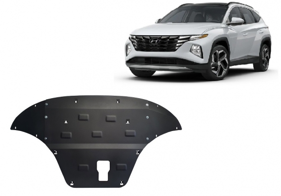 Steel skid plate for Hyundai Tucson