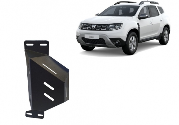 Steel EGR valve skid plate  for Dacia Duster