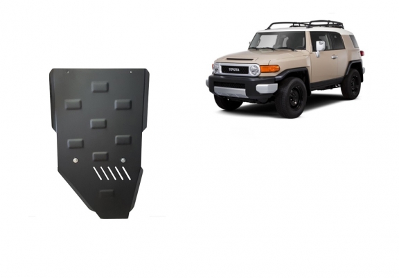 Steel gearbox skid plate for Toyota Fj Cruiser