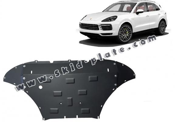 Steel skid plate for Porsche Cayenne
