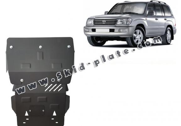 Steel skid plate for Toyota Land Cruiser J100