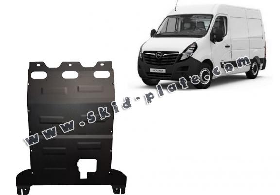 Steel skid plate for Opel Movano C 