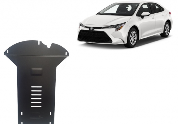 Steel catalytic converter plate/cat lock for Toyota Corolla