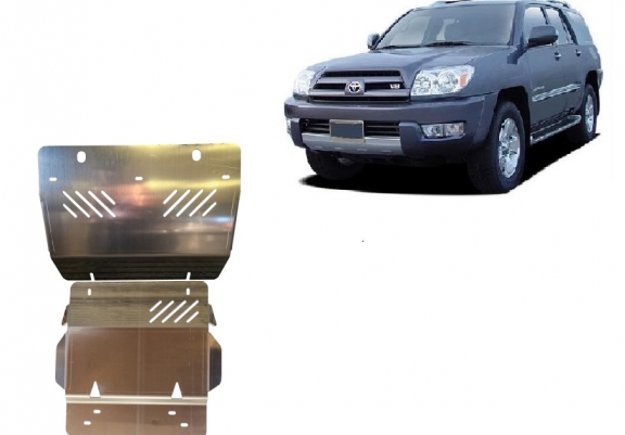 Aluminum skid plate for Toyota 4Runner