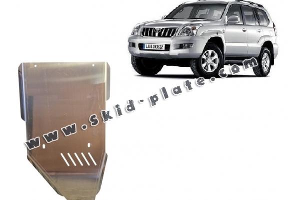 Aluminum gearbox skid plate for Toyota Land Cruiser J120