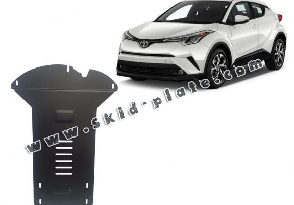 Steel catalytic converter guard/cat lock for Toyota C-HR