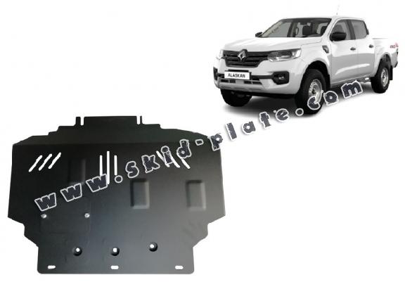 Steel skid plate for Renault Alaskan