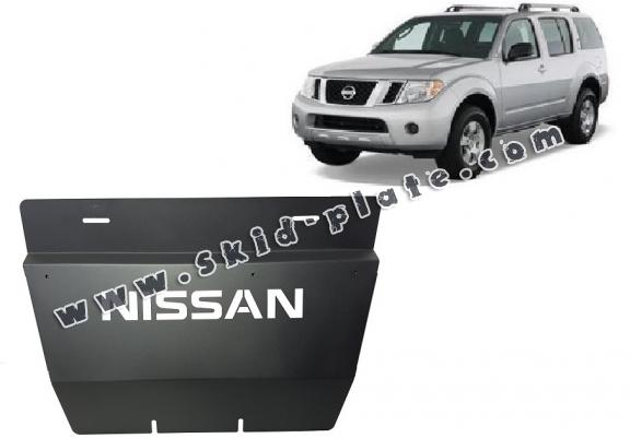 Steel radiator skid plate for Nissan Pathfinder
