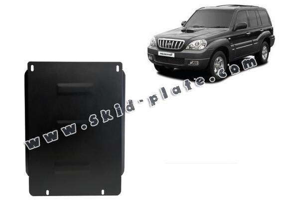 Steel gearbox skid plate for Hyundai Terracan