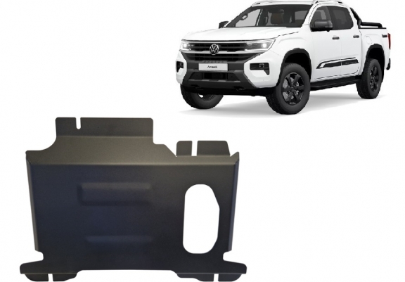 Steel skid plate for Volkswagen Amarok 2 
