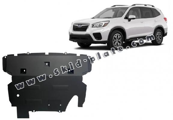 Steel skid plate for Subaru Forester 5