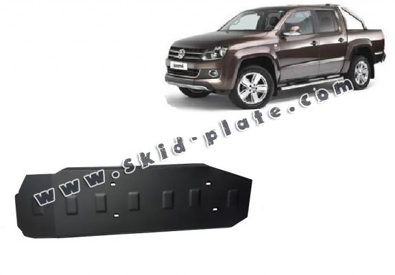 Steel fuel tank skid plate  for Volkswagen Amarok - Only for versions without factory protections
