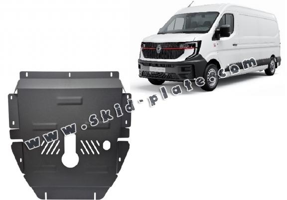 Steel skid plate for Renault Master