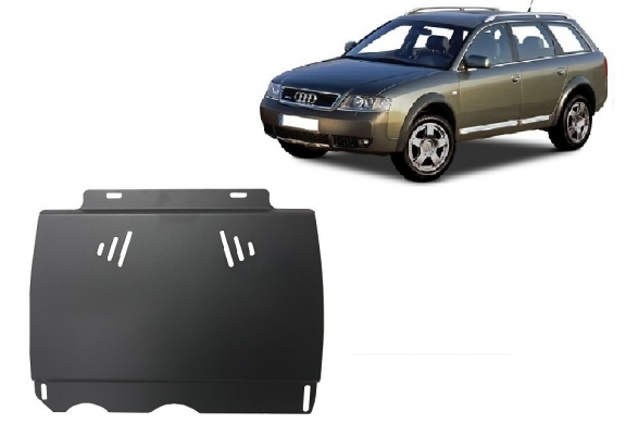 Steel manual gearbox skid plate  Audi Allroad A6