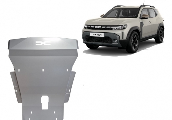 Steel skid plate for Dacia Duster - 4x2