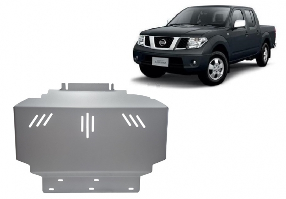 Aluminum skid plate for Nissan Navara