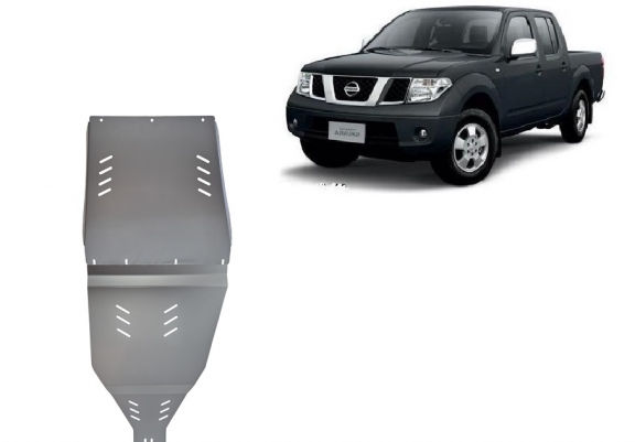 Aluminum gearbox skid plate for Nissan Navara