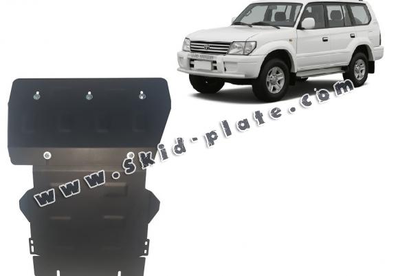 Steel skid plate for Toyota Land Cruiser J90 / J95