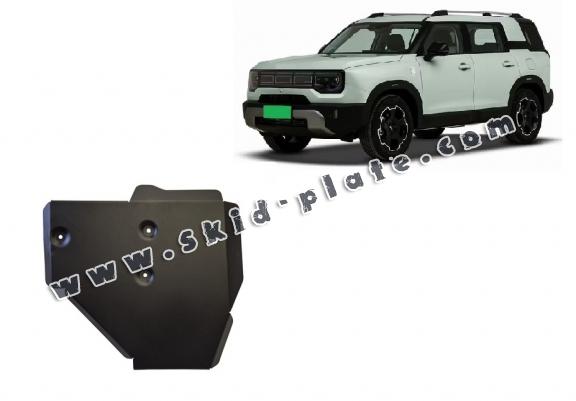 Steel differential skid plate for Baic Beijing BJ30