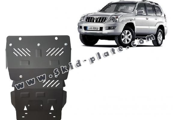 Steel skid plate for Toyota Land Cruiser J120