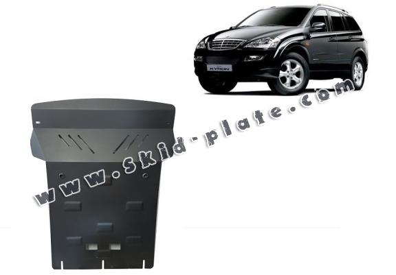Steel skid plate for SsangYong Kyron