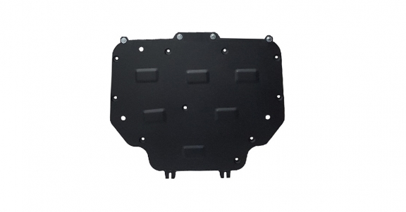 Steel gearbox skid plate for Audi Q8