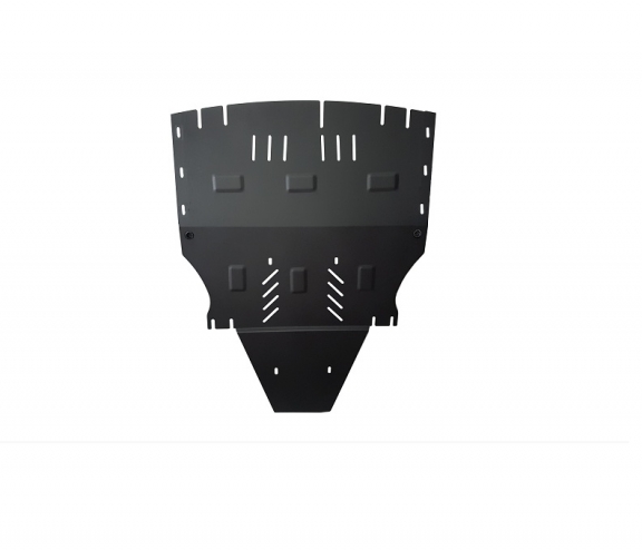 Steel skid plate for Audi A6