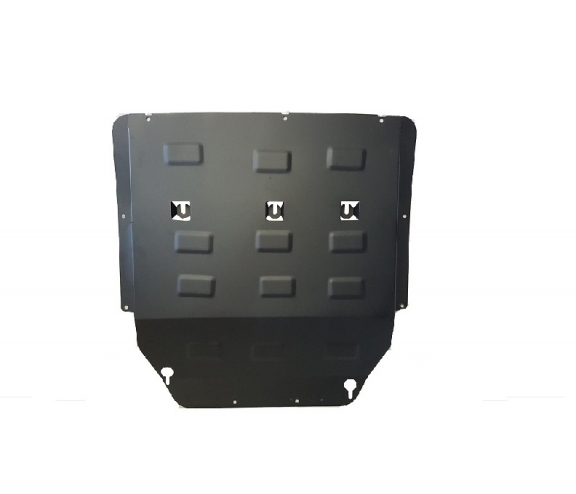 Steel skid plate for the protection of the engine and the gearbox for Mini Clubman