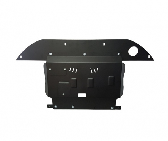 Steel skid plate for the protection of the engine, gearbox and differential for Fiat Palio