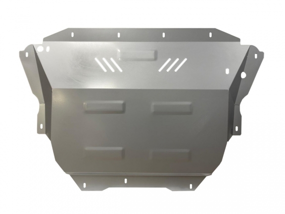 Galvanized steel skid plate for Volkswagen Transporter T7