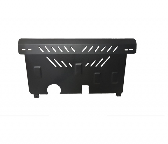 Steel skid plate for the protection of the engine and the gearbox for Hyundai i 20