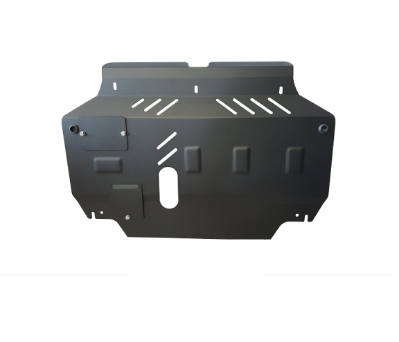 Steel skid plate for Hyundai Accent