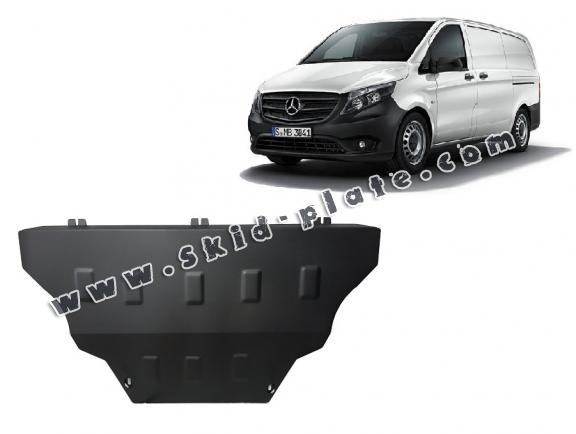 Steel skid plate for Mercedes Vito W447, 2.2 D, 4x4
