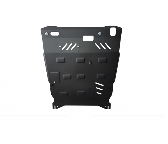 Steel skid plate for Peugeot 4007