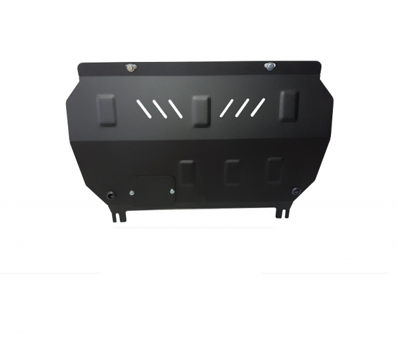 Steel skid plate for Opel Corsa D