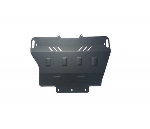 Steel skid plate for Peugeot 607