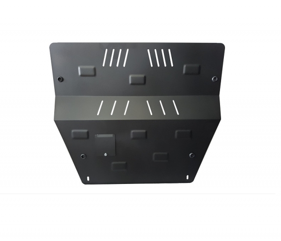 Steel skid plate for Peugeot 407