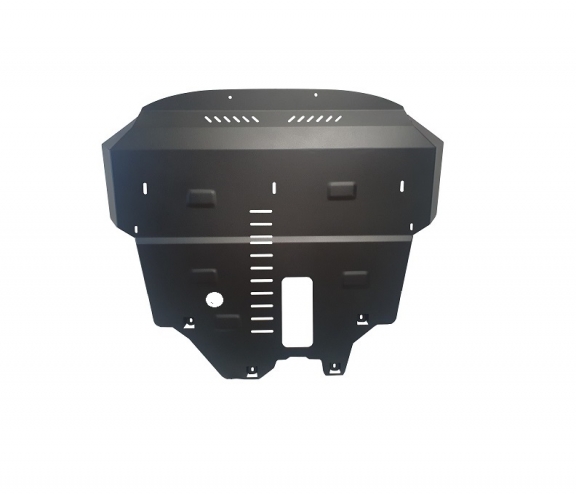 Steel skid plate for SsangYong Korando