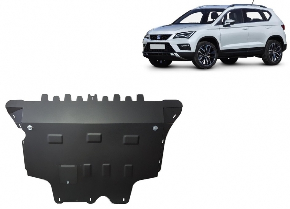 Steel skid plate for Seat Ateca