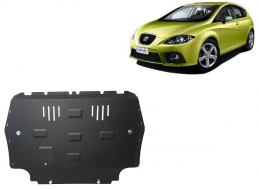 Steel skid plate for the protection of the engine and the gearbox for Seat Leon Mk2