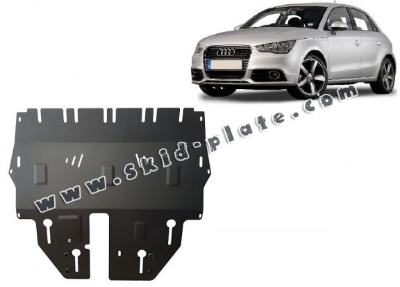 Steel skid plate for Audi A1