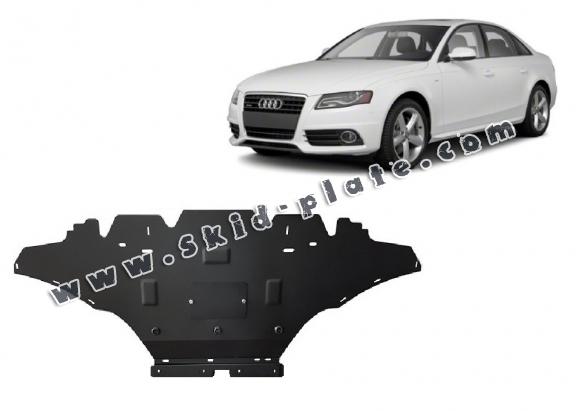 Steel skid plate for Audi A4 B8, diesel